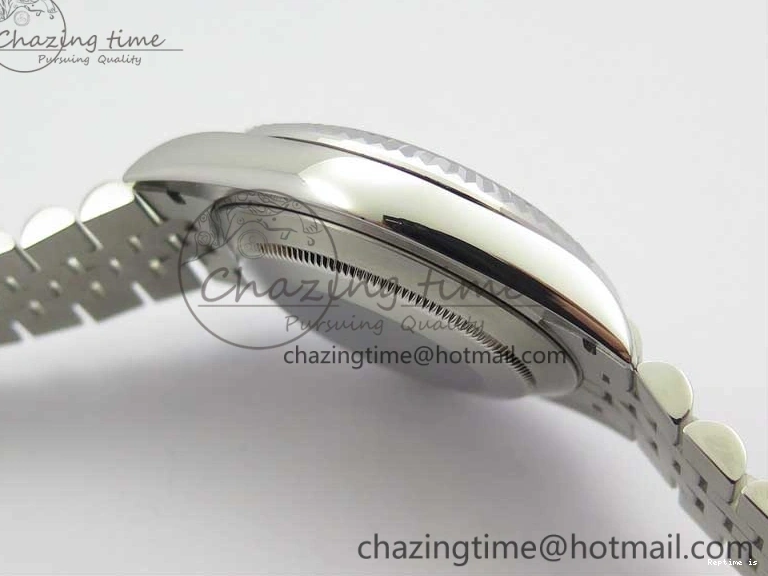 1219 DateJust 41mm 126334 SS BP Maker 1:1 Best Edition New Version Gray Roman Dial on Jubilee Bracelet Reliable 3035